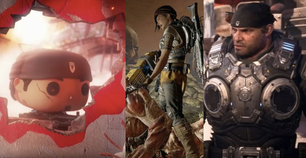 Três novos Gears of War foram anunciados (Foto: Reprodução/Felipe Vinha)