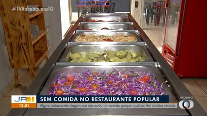 Restaurante Popular: estabelecimentos alegam que usuários estão com carteira vencida