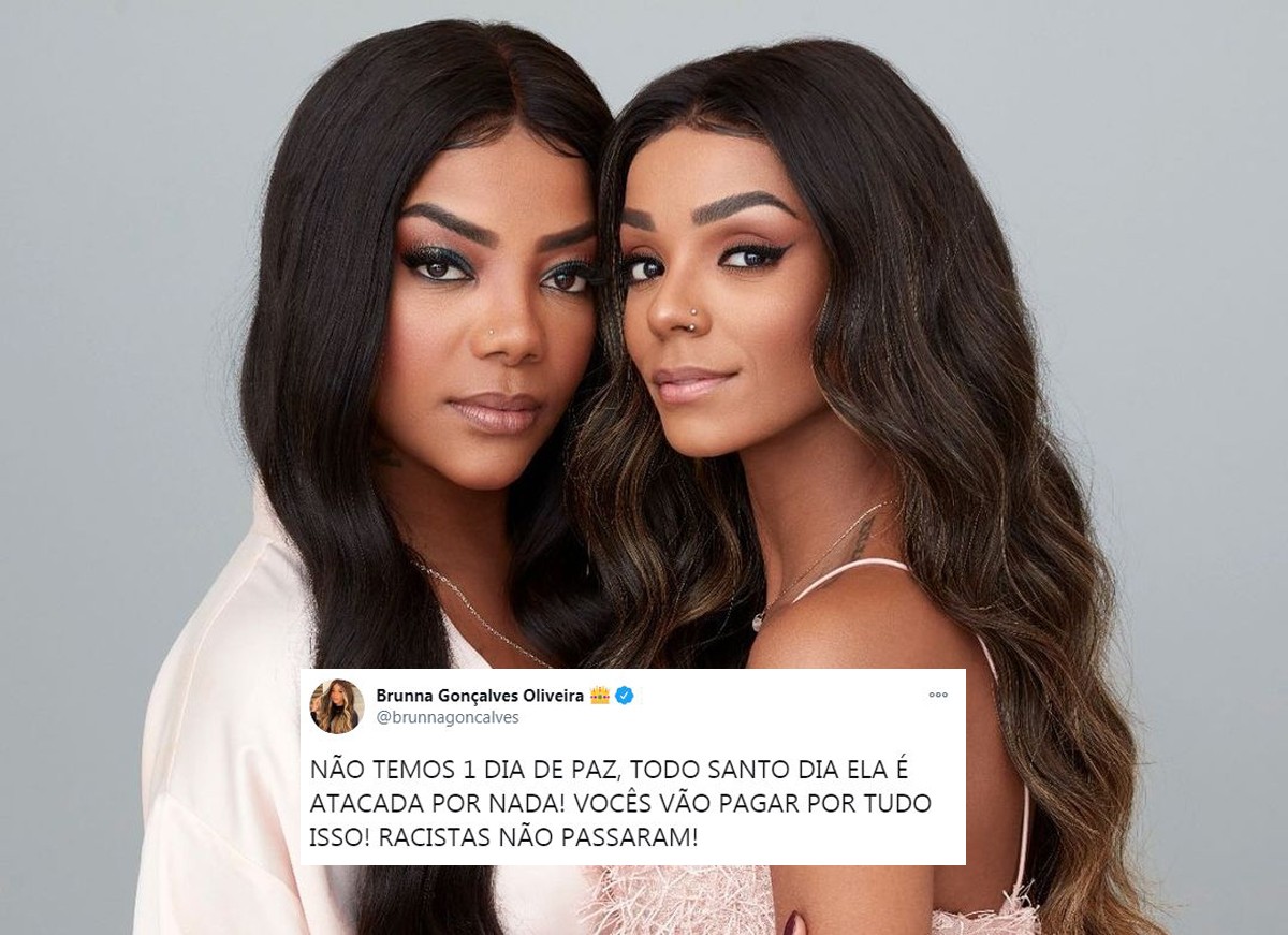 Brunna Gonçalves, após Ludmilla desativar redes sociais: 