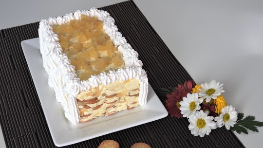 Doces E Sobremesas Pavê De Abacaxi Doces E Sobremesas