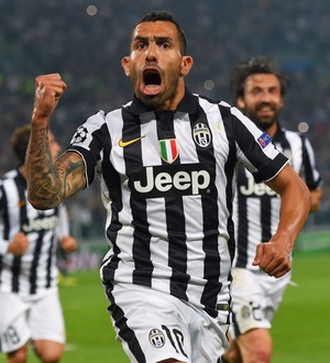 Tévez Juventus Real Madrid (Foto: Getty Images) Tévez Juventus Real Madrid (Foto: Getty Images)