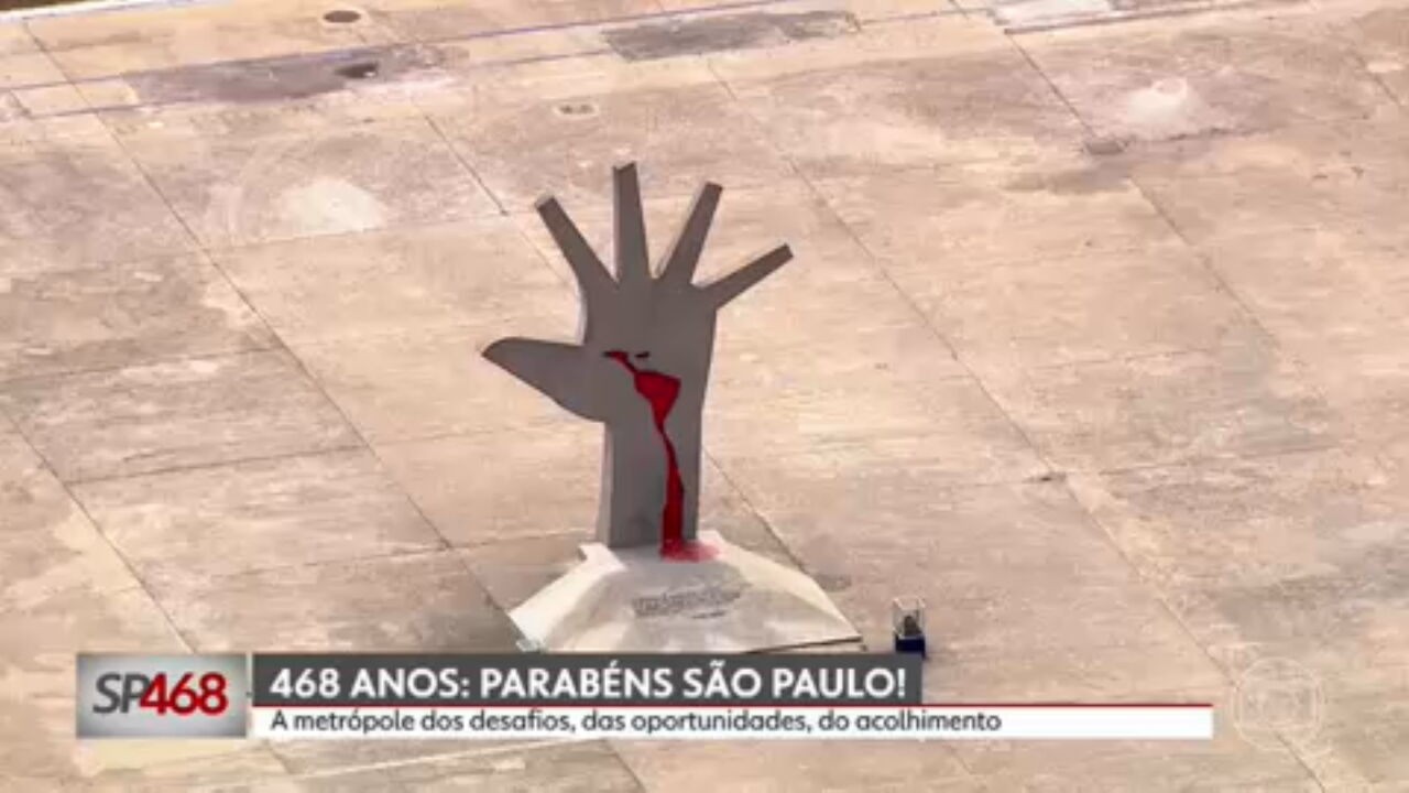 VÍDEOS: Cidade de São Paulo celebra seus 468 anos