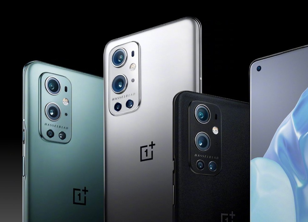 Linha OnePlus 9 — Foto: Divulgação/OnePlus