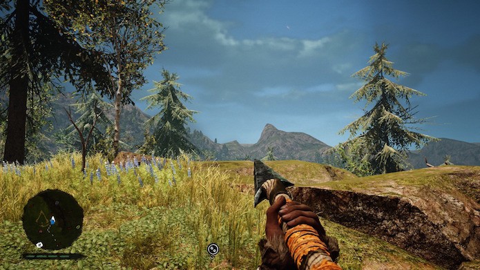 Far Cry Primal: símbolo dos assassinos é indicado no minimapa (Foto: Reprodução/Victor Teixeira)
