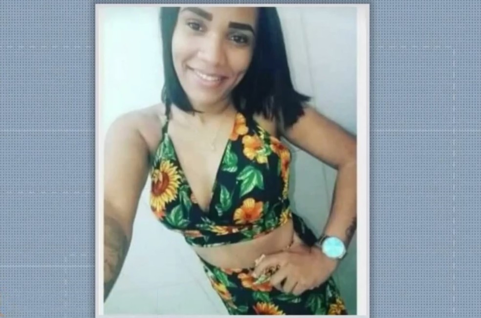Sabrina Batista Gomes foi encontrada morta quase dois meses após desaparecer na Bahia  — Foto: Reprodução/TV Santa Cruz 