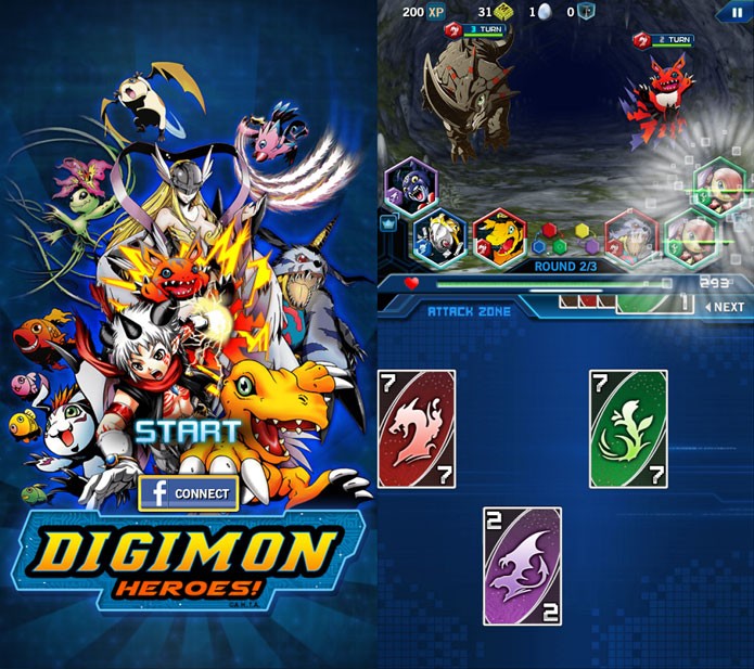 Aprenda como jogar Digimon Heroes para Android e iOS (Foto: Reprodução/Tais Carvalho)