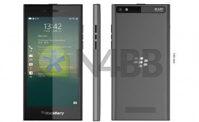 Imagens vazadas revelam como será o Blackberry Rio (Foto: Reprodução/N4BB.com)