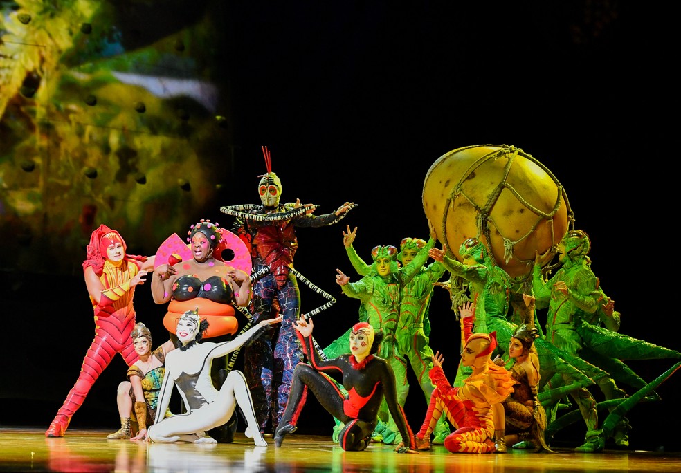 Espetáculo "Ovo" da companhia canadense Cirque du Soleil — Foto: Cirque du Soleil/Divulgação