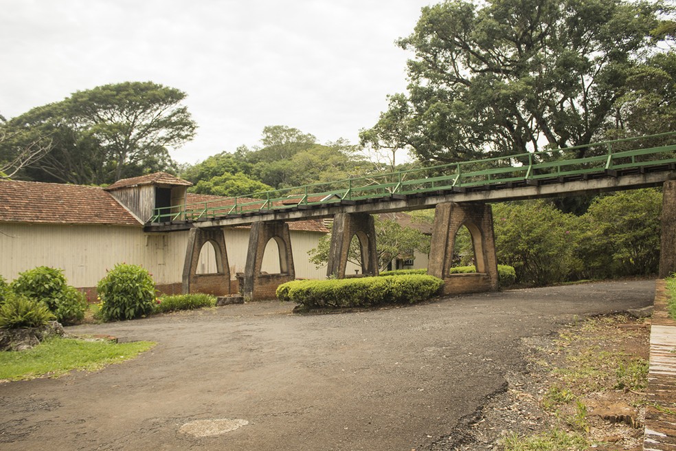 Fazenda é uma espécie de museu do café que proporciona belos cenários aos visitantes. — Foto: Marcio Kubo