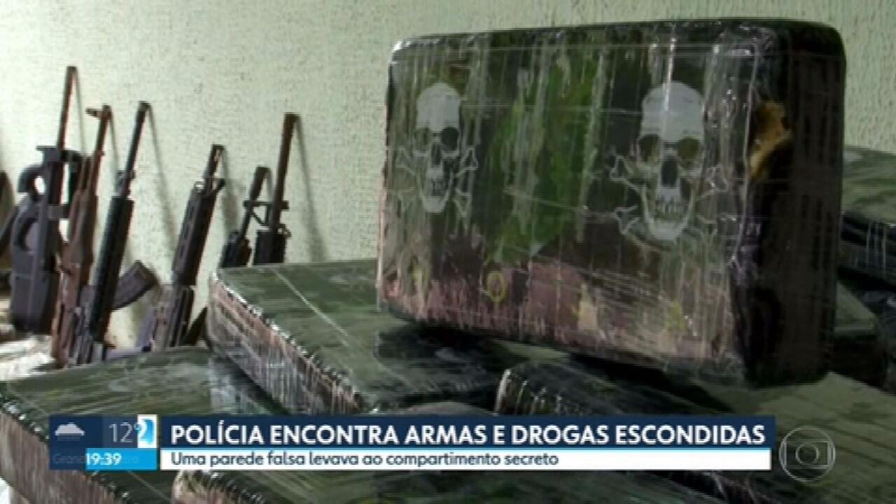 Polícia encontra armas e drogas escondidas em Nazaré Paulista