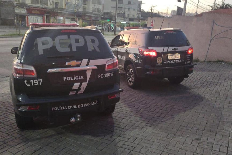 Mandados estão sendo cumpridos em São Paulo (SP) e em Diadema (SP) — Foto: Divulgação/Polícia Civil do Paraná 