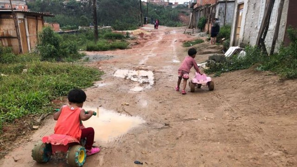 Ocupa&ccedil;&atilde;o Terra de Deus, na zona sul de S&atilde;o Paulo, surgiu durante a pandemia de covid-19 &mdash; Foto: Leandro Machado