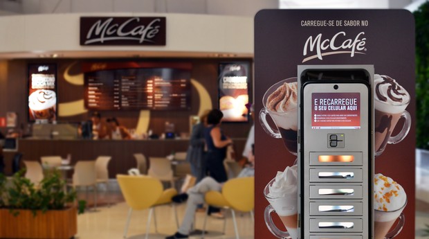 Ação da BR Charge com o McDonald's (Foto: Divulgação)