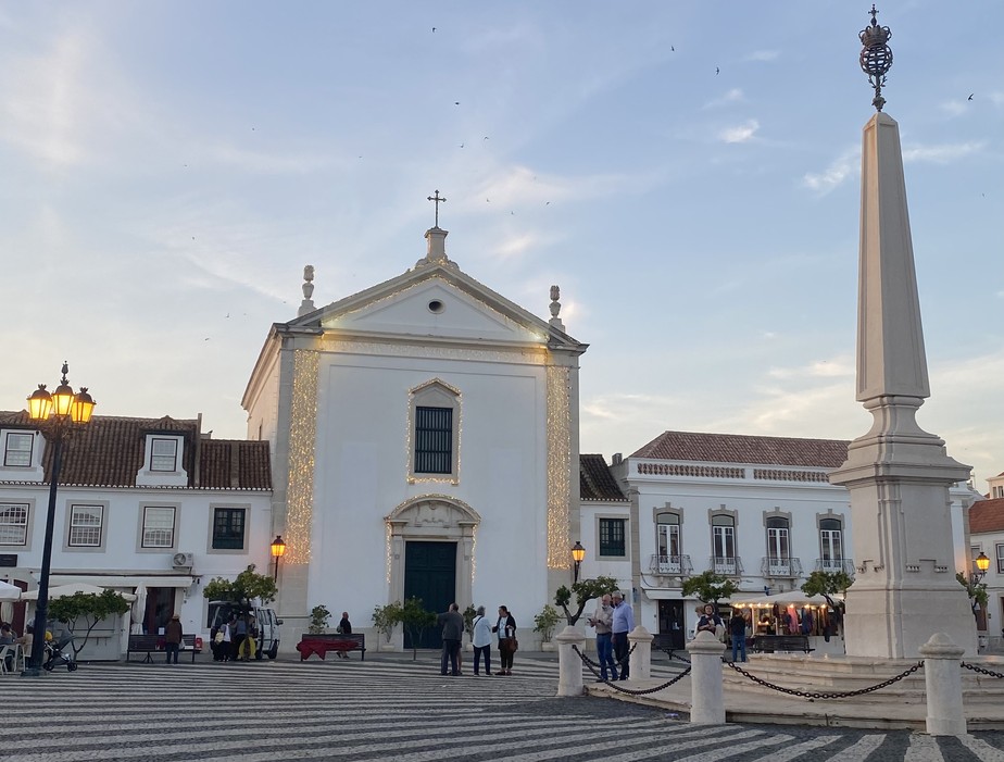 Centro Histórico e Igreja Matriz de Vila Real de Santo António, em Algarve