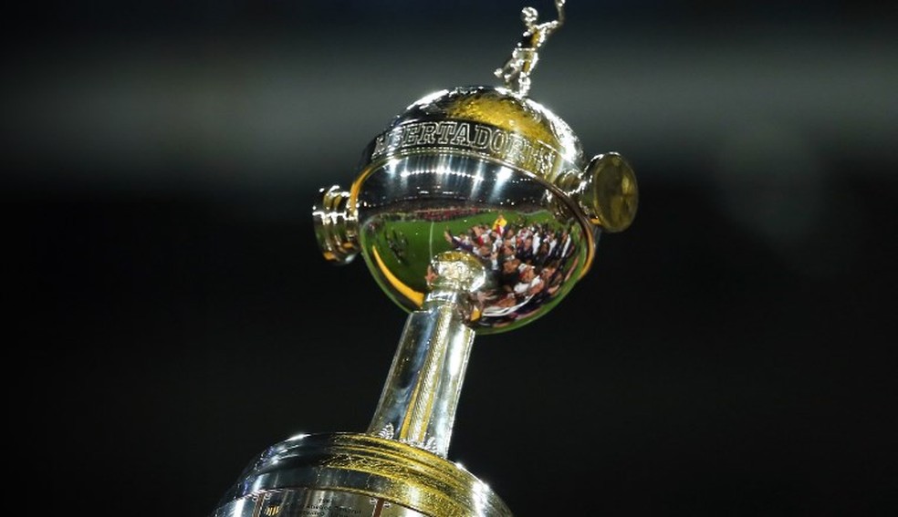 Clubes disputam a taça Libertadores — Foto: Reprodução