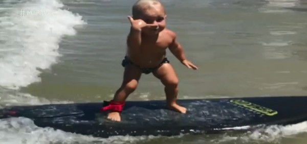 Bebe Surfista De 2 Anos Faz Sucesso No Litoral De Sao Paulo Veja Video Mais Voce Gshow