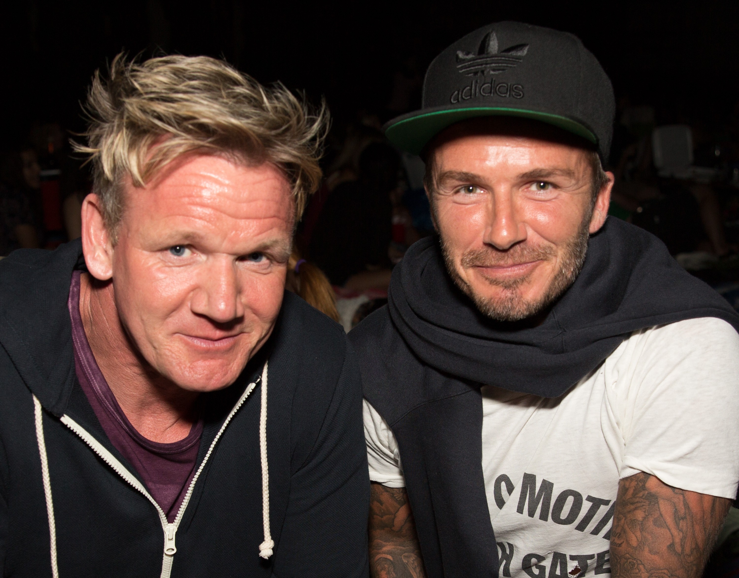 Gordon Ramsay e David Beckham (Foto: Getty Images)