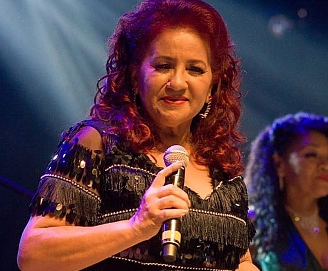 A cantora Cleide Moraes, conhecida como rainha da saudade, que não costumava revelar a idade, morreu em um acidente de trânsito (Foto: Reprodução/Instagram)