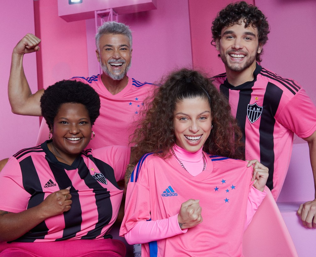 Shipwreck Watchful import Atlético-MG e Cruzeiro lançam camisa rosa em combate ao câncer de mama:  "Quanto maior a nossa torcida, melhor!" | futebol | ge