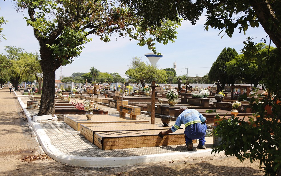 Cemitério de Limeira — Foto: Secretaria de Comunicação Social/Limeira