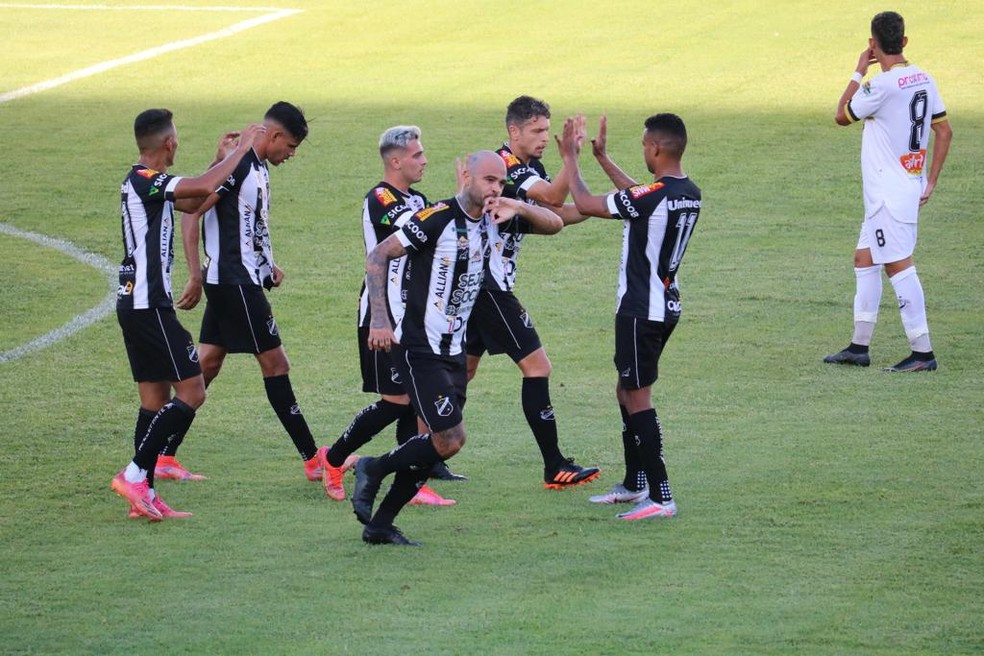 ABC vence o Globo FC em estreia no Campeonato Potiguar &mdash; Foto: Augusto C&eacute;sar Gomes
