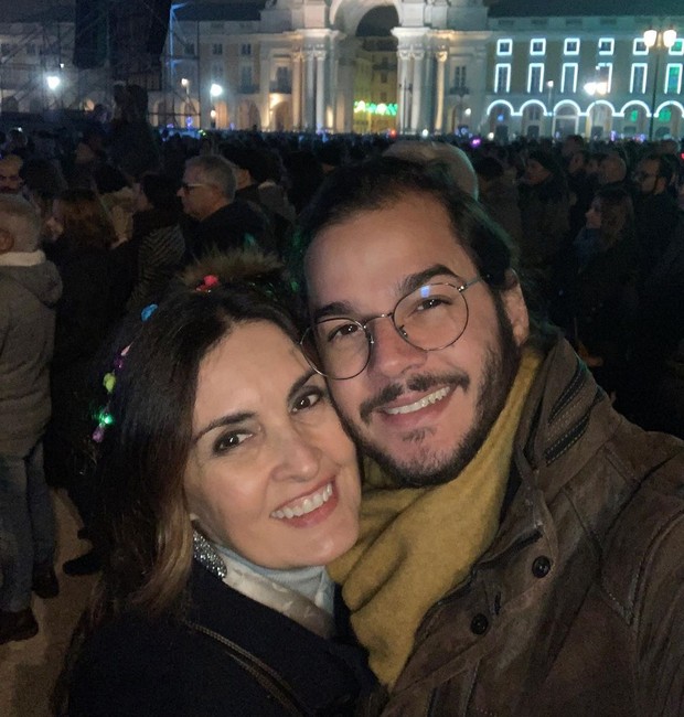 Fátima Bernardes e Túlio Gardêlha (Foto: Reprodução / Instagram)