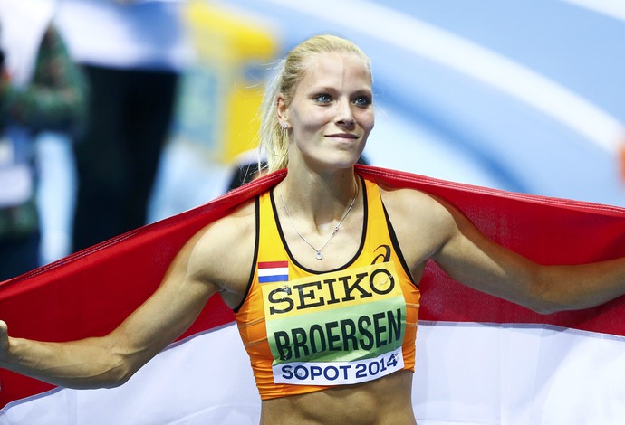 holandesa Nadine Broersen campeã mundial pentatlo (Foto: Reuters)