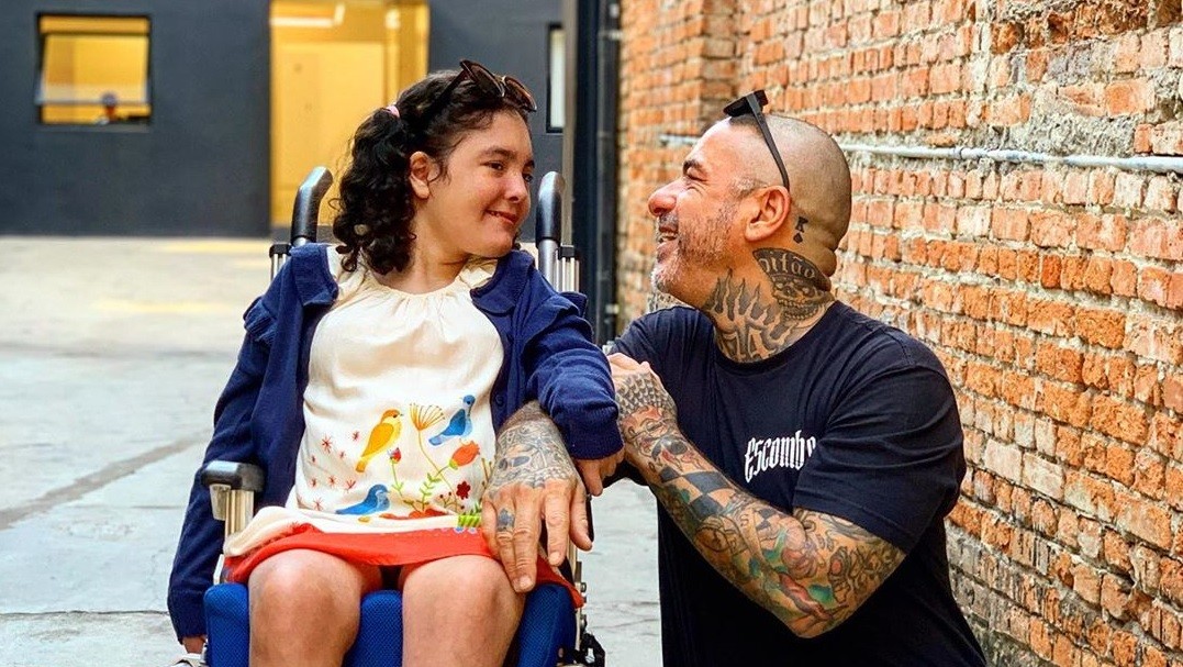 Henrique Fogaça com a filha Olivia (Foto: Reprodução/Instagram)