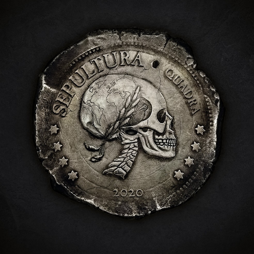 Capa do álbum 'Quadra', do grupo Sepultura — Foto: Arte de Christiano Menezes