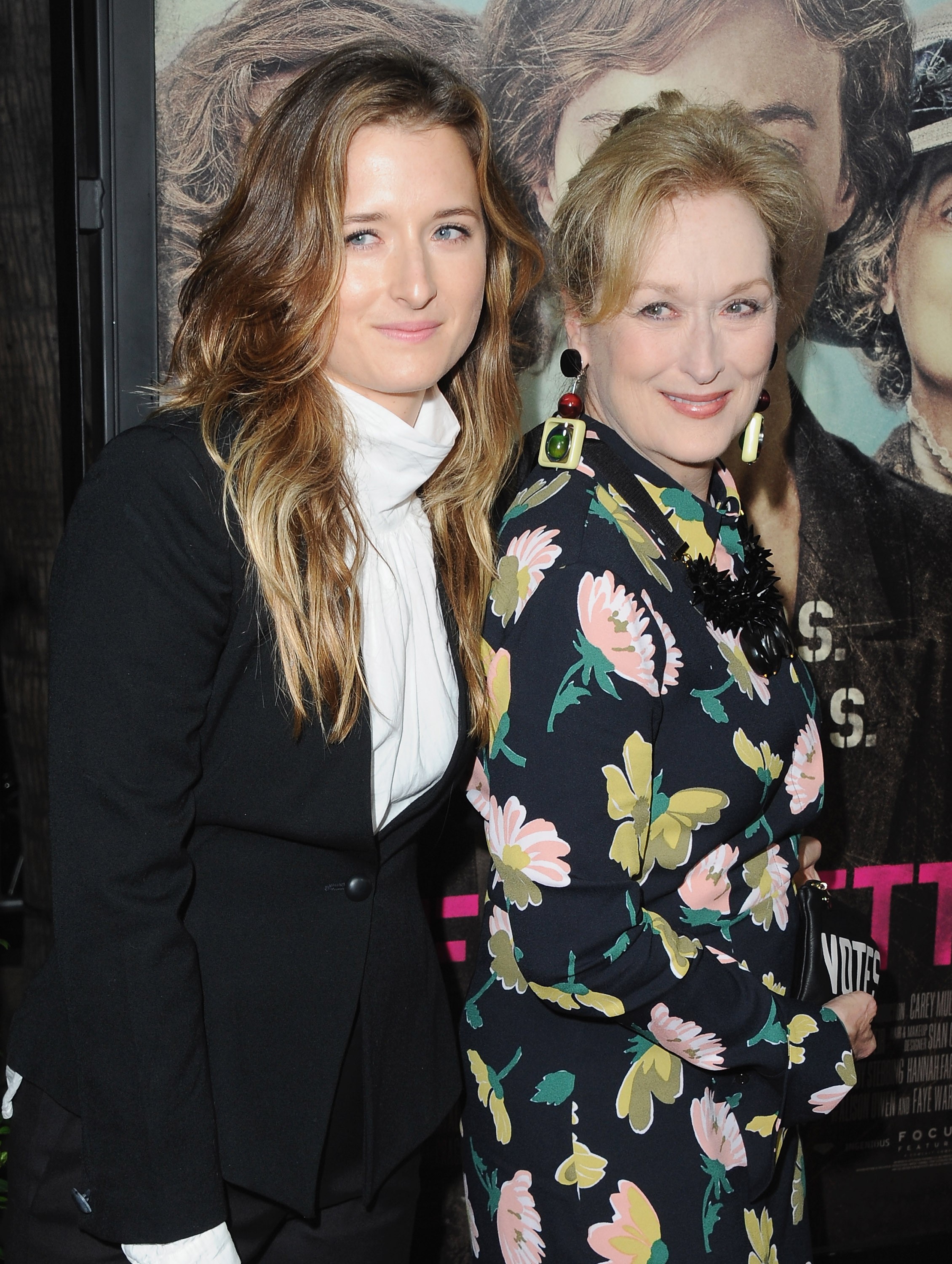 Grace Gummer e a mãe, Meryl Streep (Foto: Getty Images)