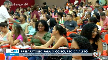 Escola Legislativa abre nova turma no Jardim Aureny III para o concurso da AL-TO