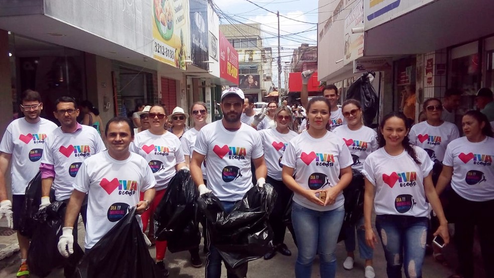 Evento que espera reunir cerca de 6 mil voluntÃ¡rios integrantes de ONGs e associaÃ§Ãµes, alÃ©m de estudantes, professores, empresÃ¡rios, profissionais liberais, entre outros segmentos da sociedade civil â€” Foto: Assessoria/Dia Mundial da Limpeza/DivulgaÃ§Ã£o