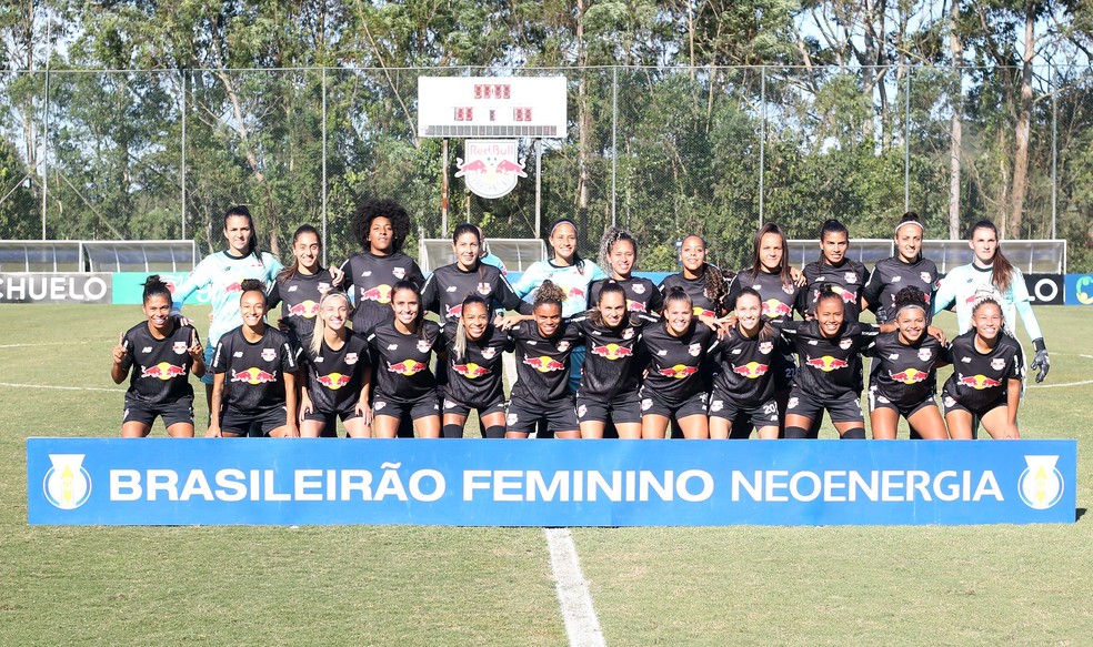 Bragantino Feminino — Foto: Fernando Roberto/Red Bull Bragantino