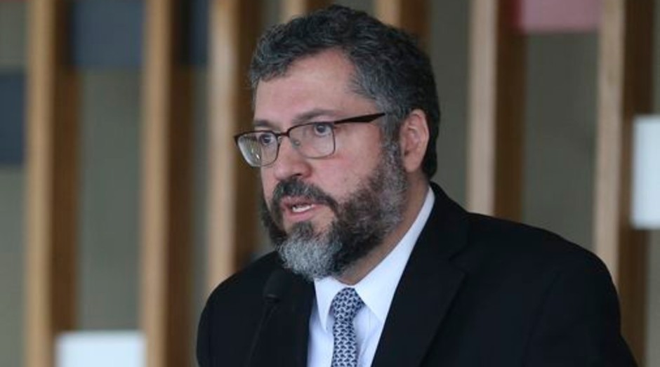 O ministro das Relações Exteriores do Brasil, Ernesto Araujo (Foto: José Cruz/Agência Brasil)