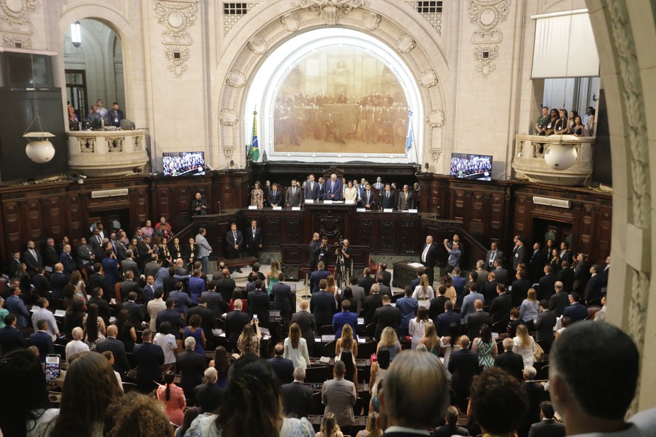 Os 70 deputados tomam posse na Assembleia Legislativa do Rio nesta quarta-feira