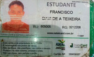 Francisco Davi Teixeira, de 16 anos, morreu no acidente (Foto: Reprodução/Inter TV Cabugi)