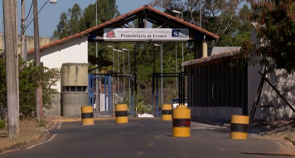 Penitenciária de Franca, SP — Foto: Jefferson Severiano Neves/EPTV 