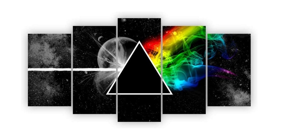 Kit de quadros ilustra o prisma do oitavo álbum da banda (Foto: Reprodução / Amazon)