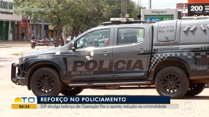 SSP divulga balanço e aponta redução da criminalidade no Tocantins