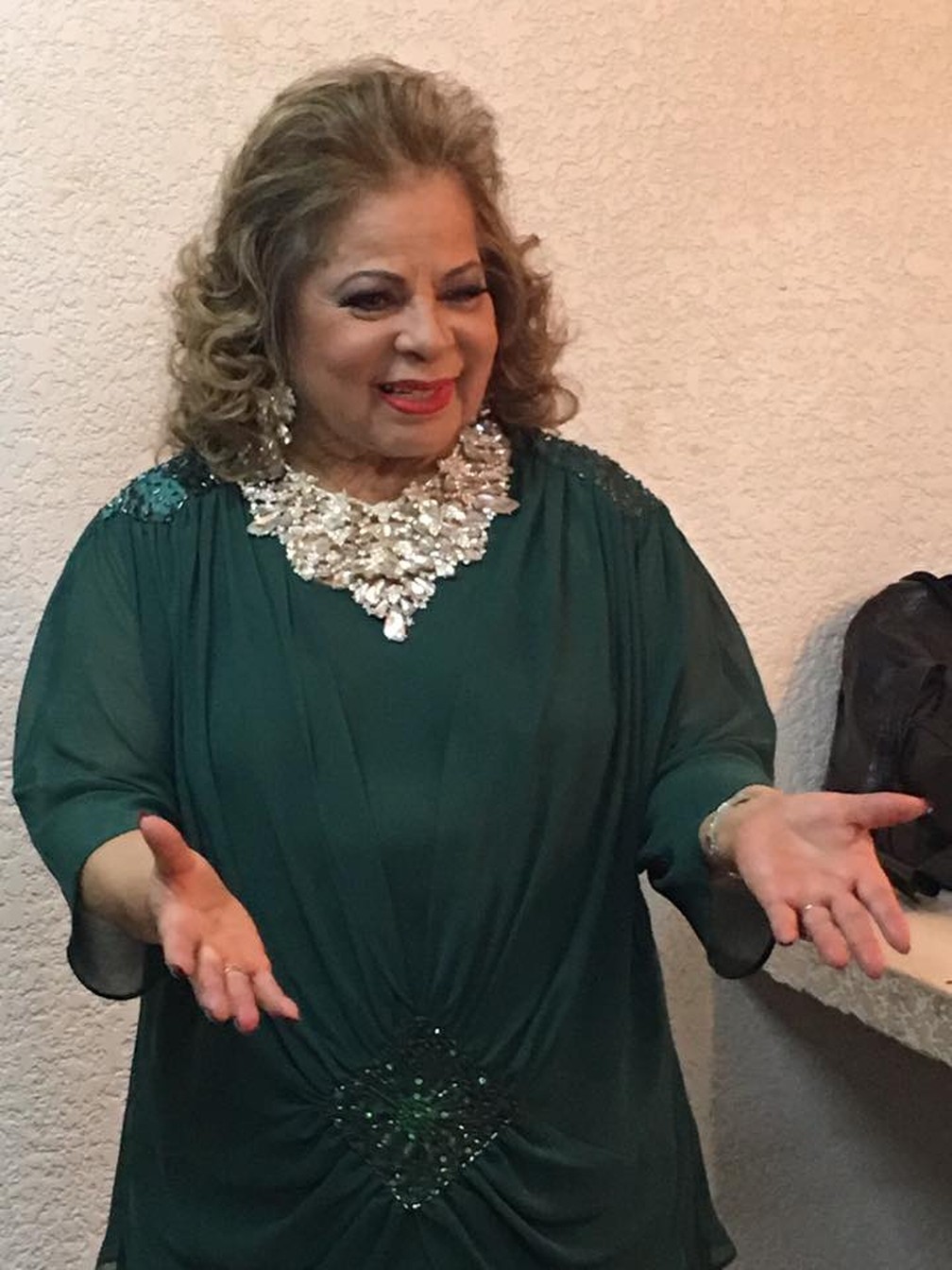 A cantora Angela Maria — Foto: Reprodução / Facebook