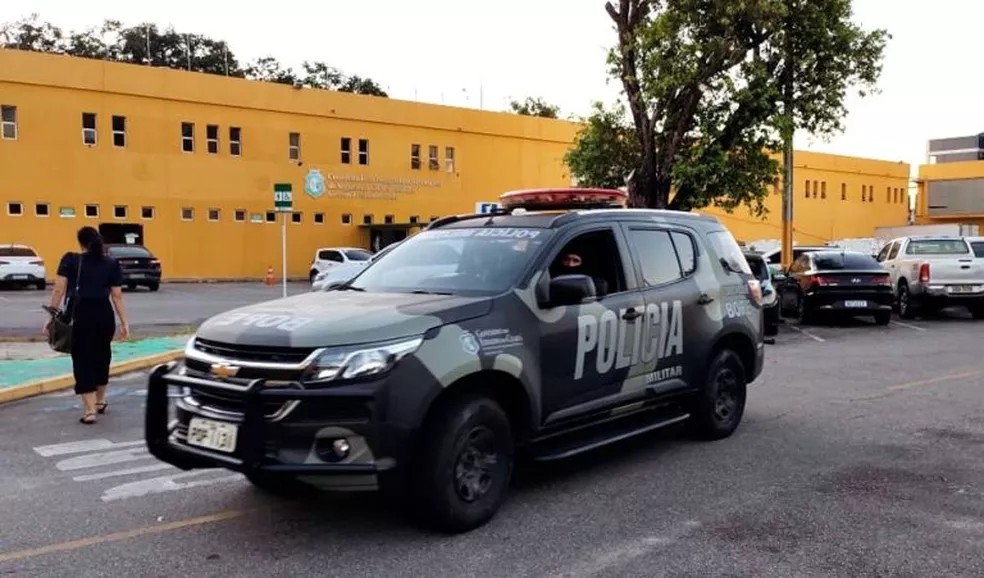 Policiais militares do Ceará foram enviados ao RN para auxiliar na segurança após série de ataques. — Foto: MPCE/Divulgação 