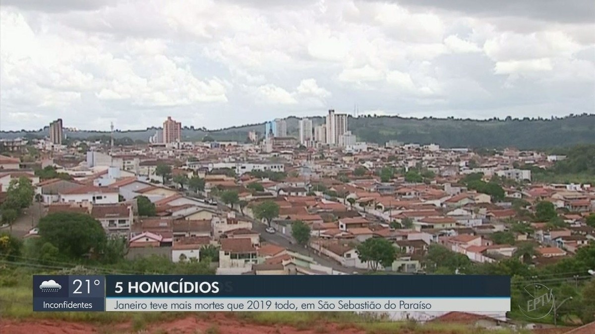 São Sebastião do Paraíso registra em