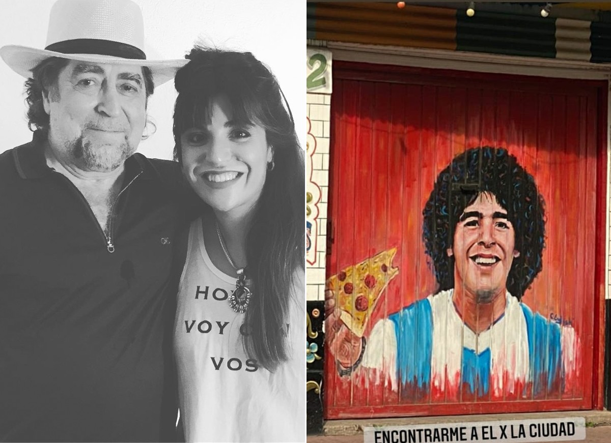 Gianinna Maradona homenageia Diego Armando Maradona após morte (Foto: Reprodução / Instagram)