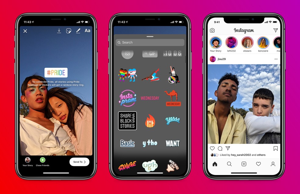 Stories Colorido No Instagram App Ganha Efeitos No Mes Do Orgulho Lgbtiq Redes Sociais Techtudo