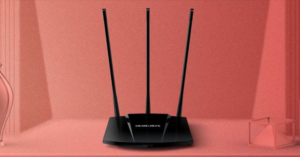 Mercusys MW330HP apresenta velocidades de até 300 Mb/s — Foto: Divulgação/Mercusys