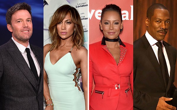 Ben Affleck já reclamou de Jennifer Lopez e Mel B falou mal de Eddie murphy (Foto: Getty Images)
