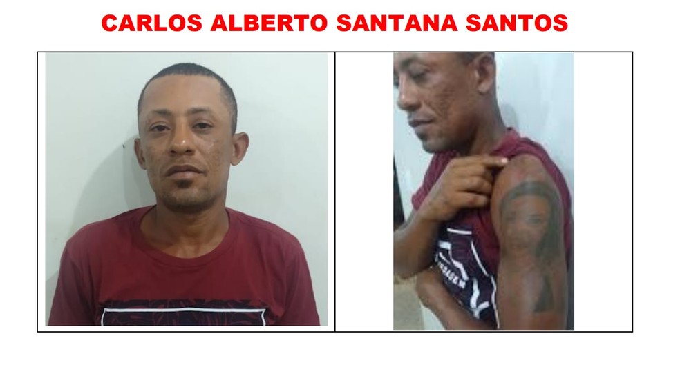 Carlos Alberto dos Santos é procurado pela polícia em RO — Foto: Reprodução