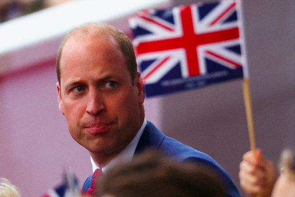 O Príncipe William em um dos eventos do Jubileu de Platina, celebrando os 70 anos de reinado da Rainha Elizabeth II (Foto: Getty Images)
