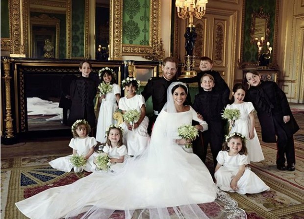 Conheça a sala histórica usada para as fotos oficiais do casamento real (Foto: Divulgação)