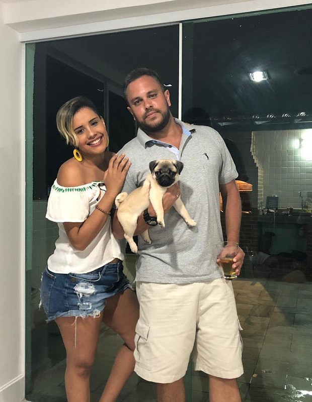 Alinne Araújo e Orlando Costa (Foto: Reprodução/Instagram)